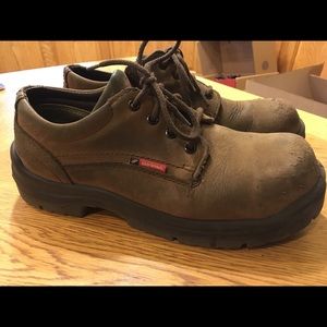 Men’s Red Wing Steel Toe Work Shoe size 8